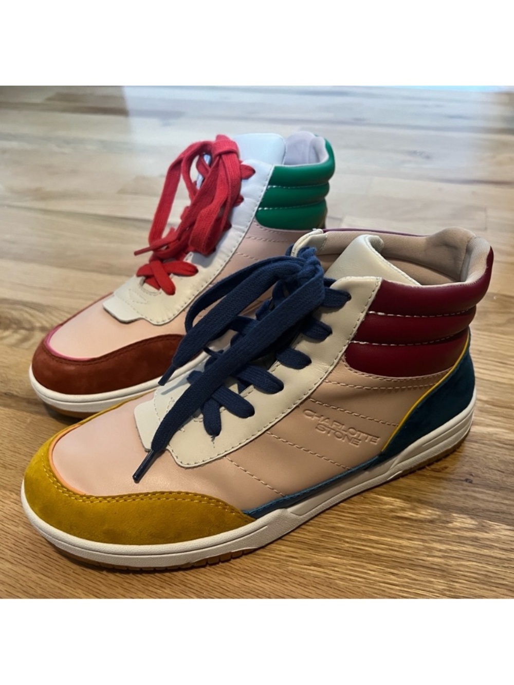 Charlotte Stone Perris High Top Sneakers - Picture 6 of 12